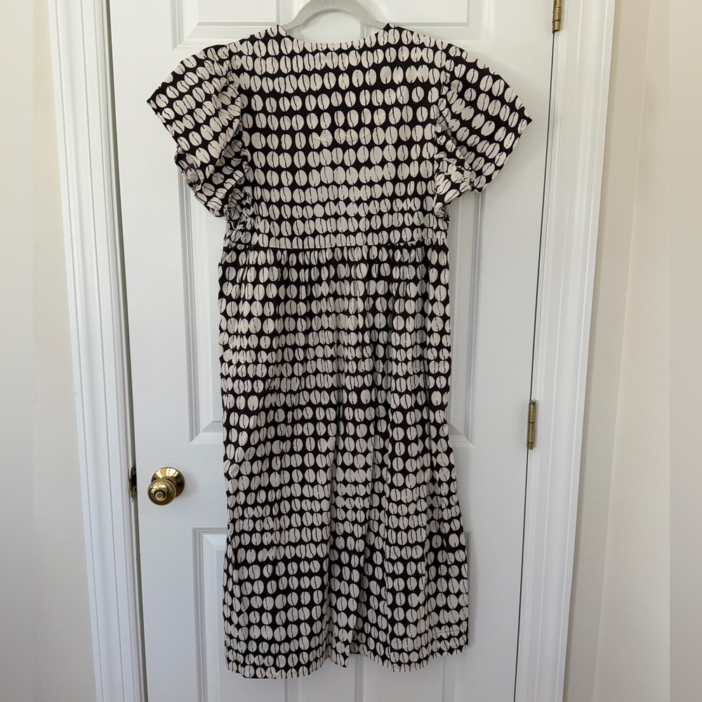 Maeve Anthropologie Cotton Printed Midi Dress Small - Picture 4 of 5